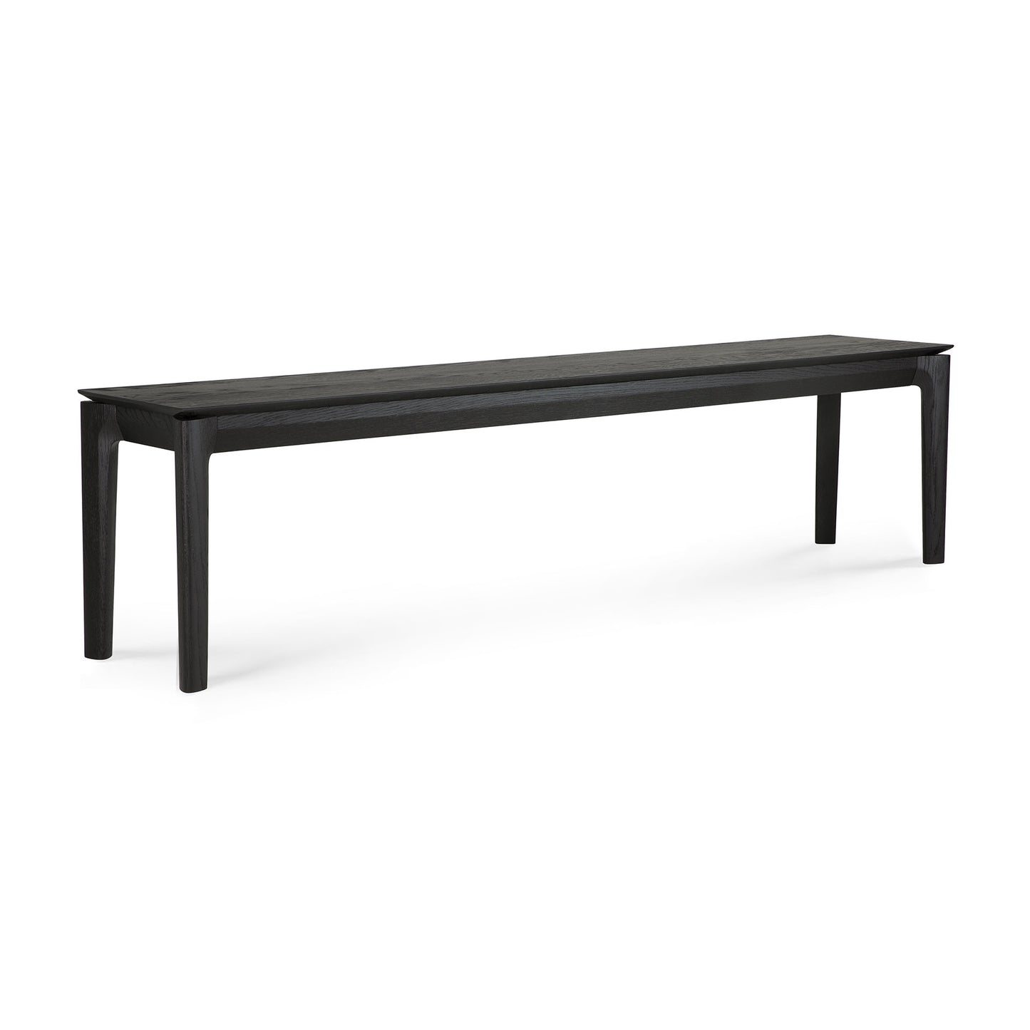 Ethnicraft Oak Bok Black Bench Seat is available from Make Your House A Home, Bendigo, Victoria, Australia
