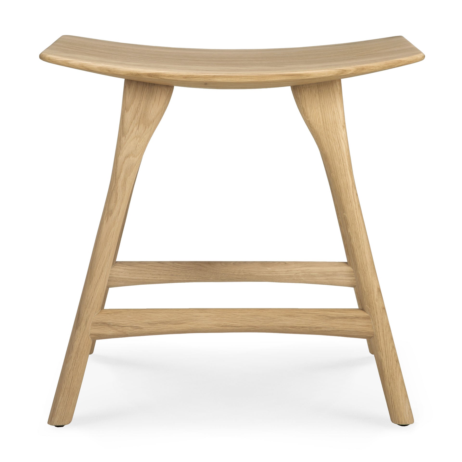 Ethnicraft Oak Osso Low Stool available from Make Your House A Home, Bendigo, Victoria, Australia