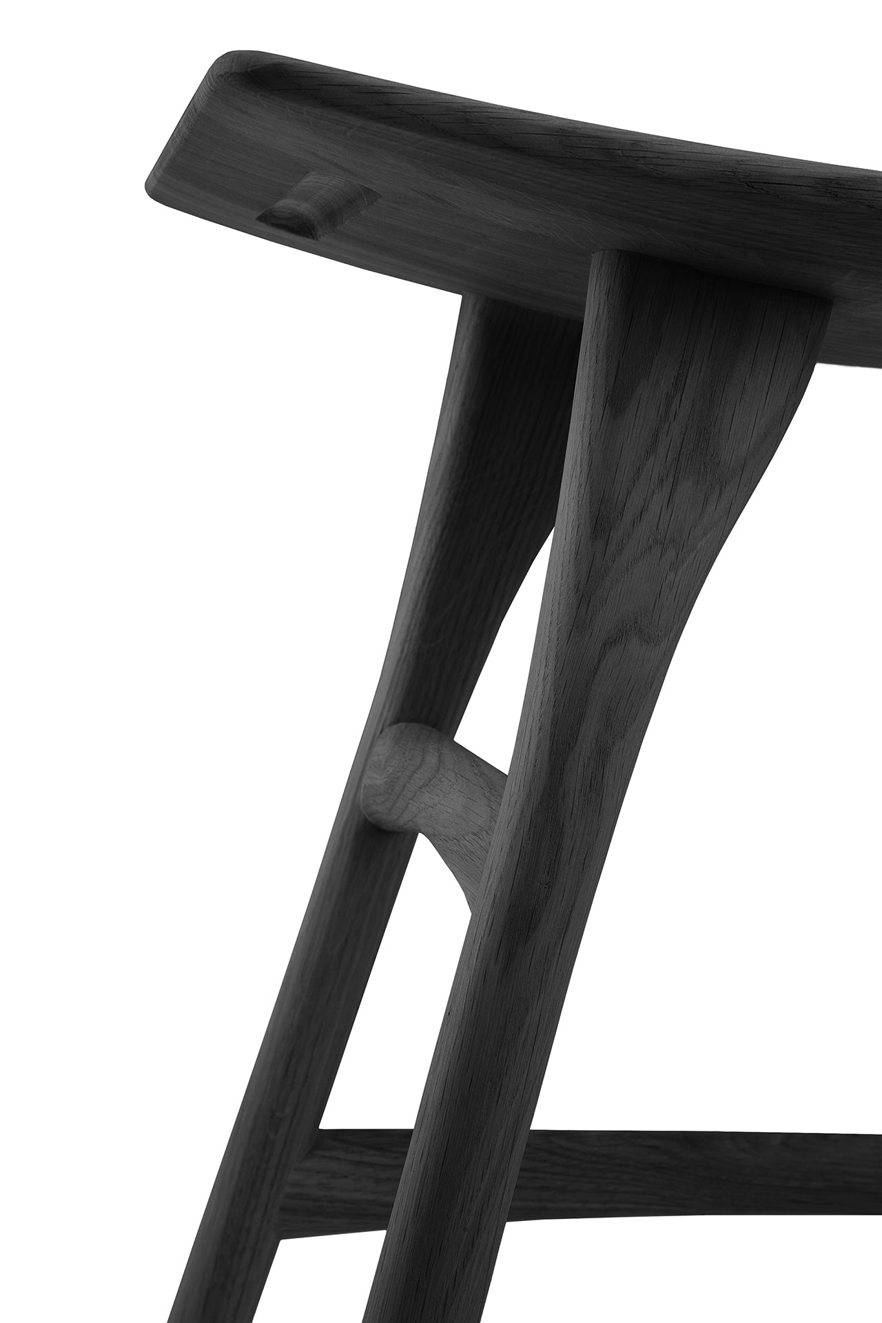 Ethnicraft Oak Osso Low Stool available from Make Your House A Home, Bendigo, Victoria, Australia