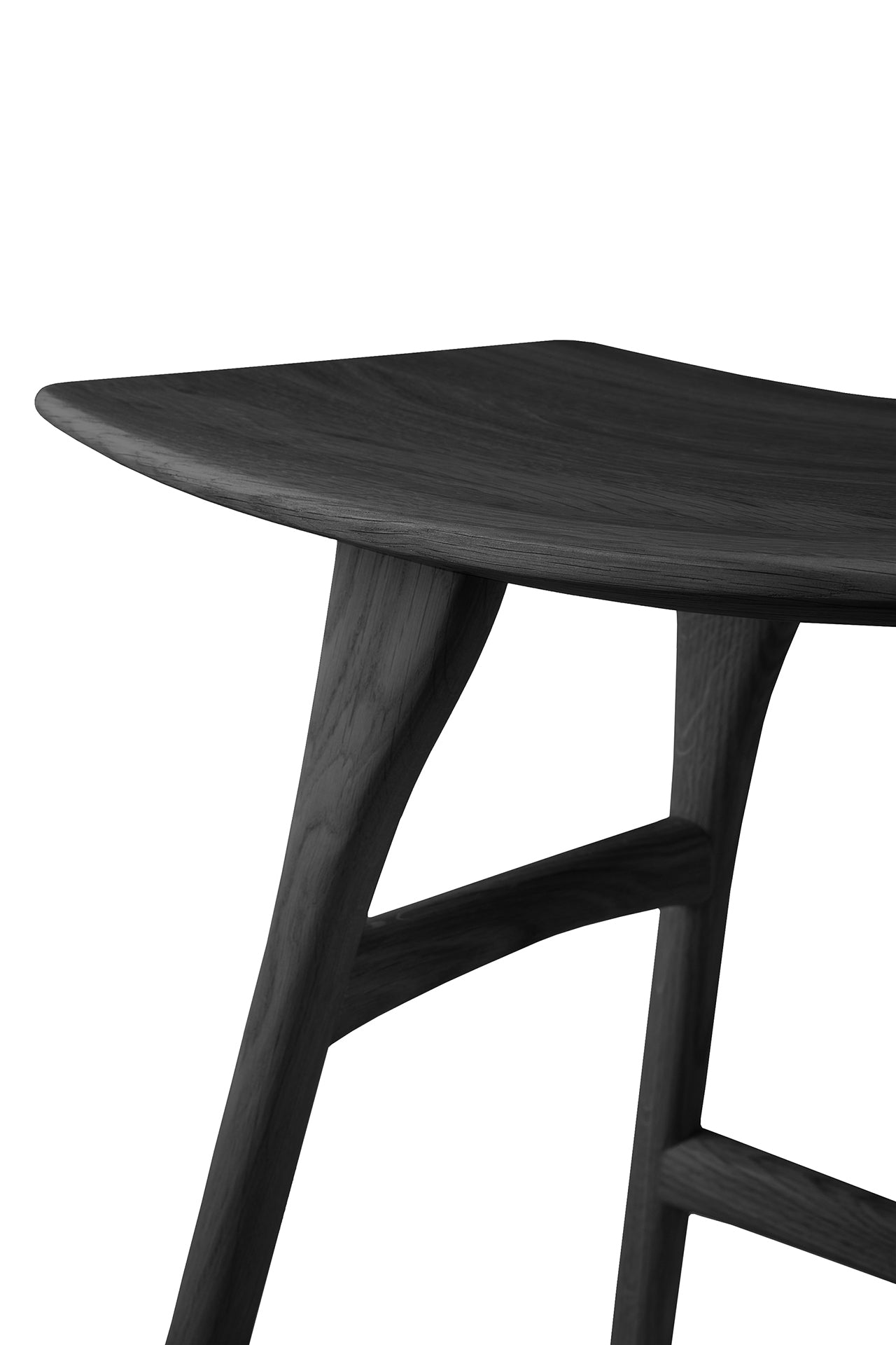 Ethnicraft Oak Osso Low Stool available from Make Your House A Home, Bendigo, Victoria, Australia