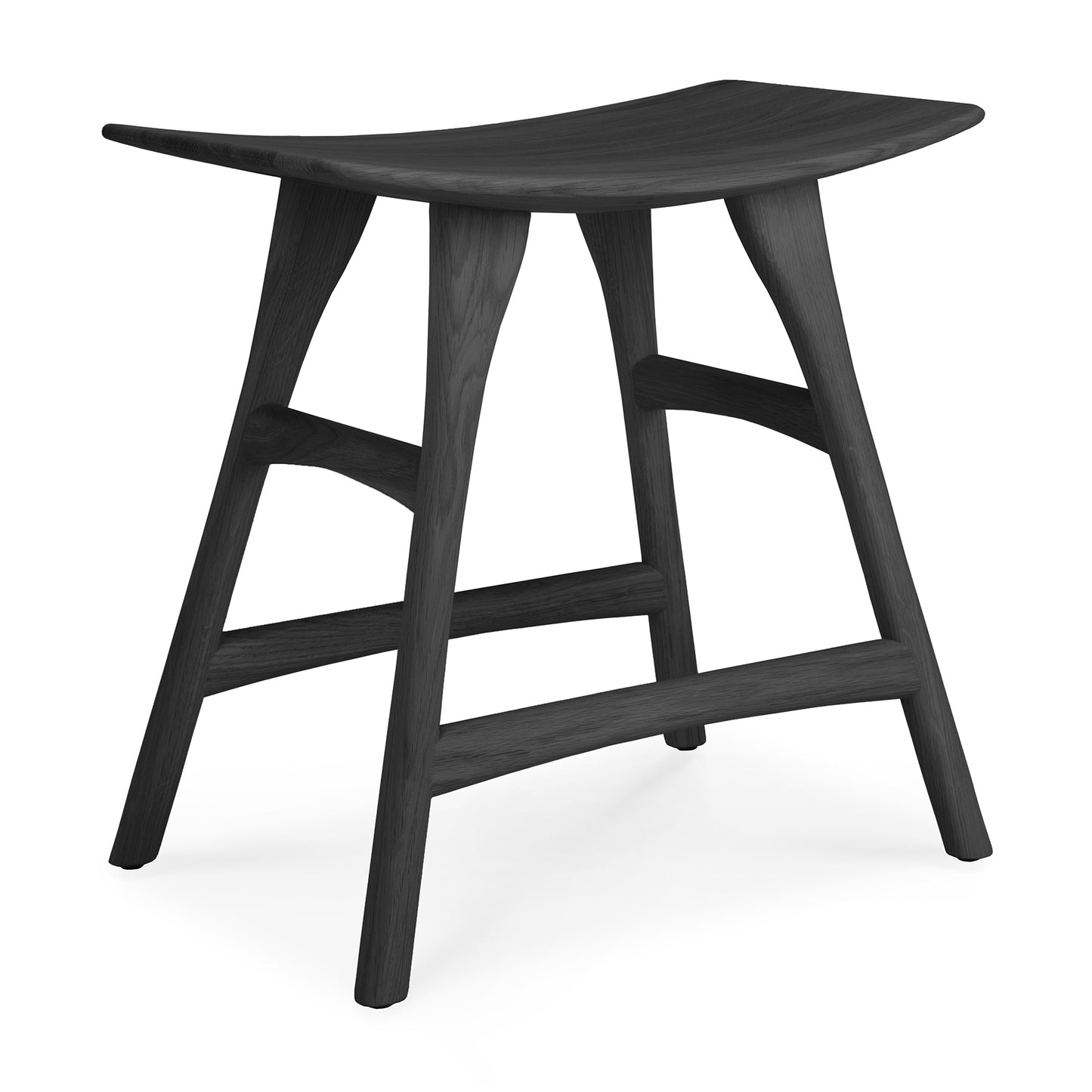 Ethnicraft Oak Osso Low Stool available from Make Your House A Home, Bendigo, Victoria, Australia