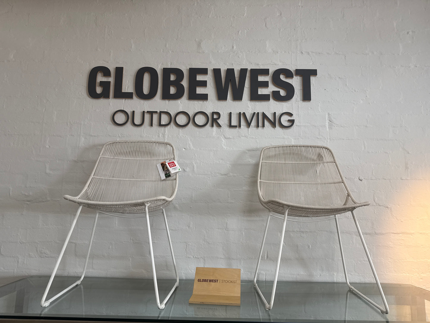 GlobeWest Granada Scoop Outdoor Chairs