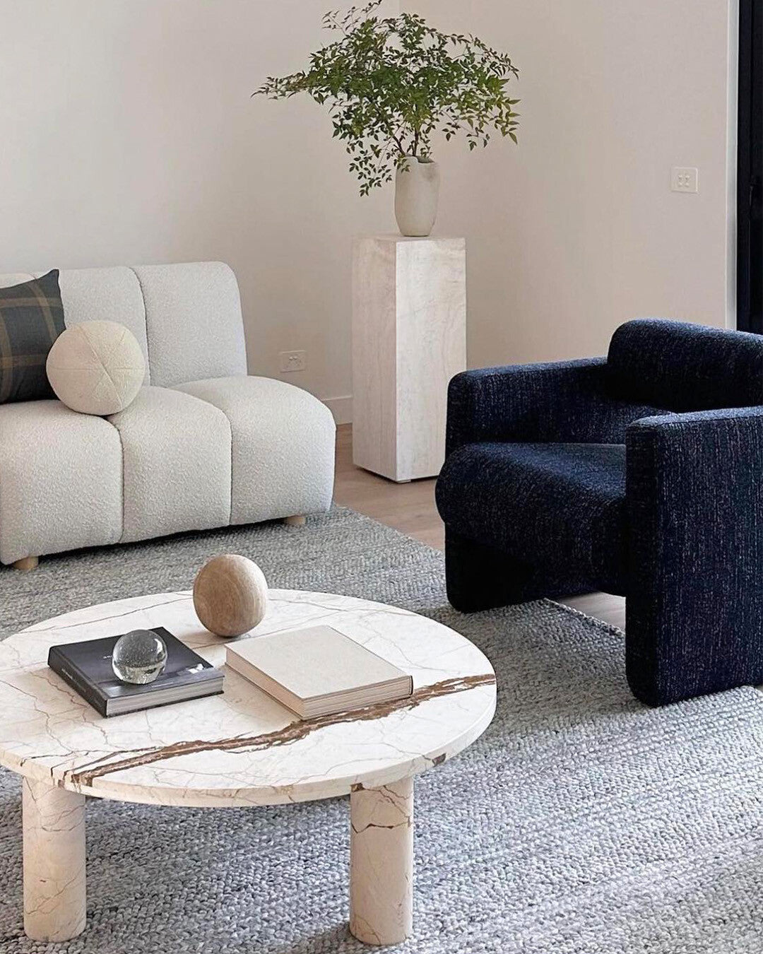Amara Round Leg Coffee Table by GlobeWest from Make Your House A Home Premium Stockist. Furniture Store Bendigo. 20% off Globe West. Australia Wide Delivery.