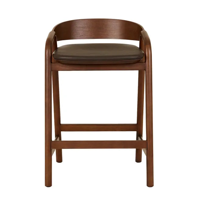 Tolv Inlay Upholstered Barstool