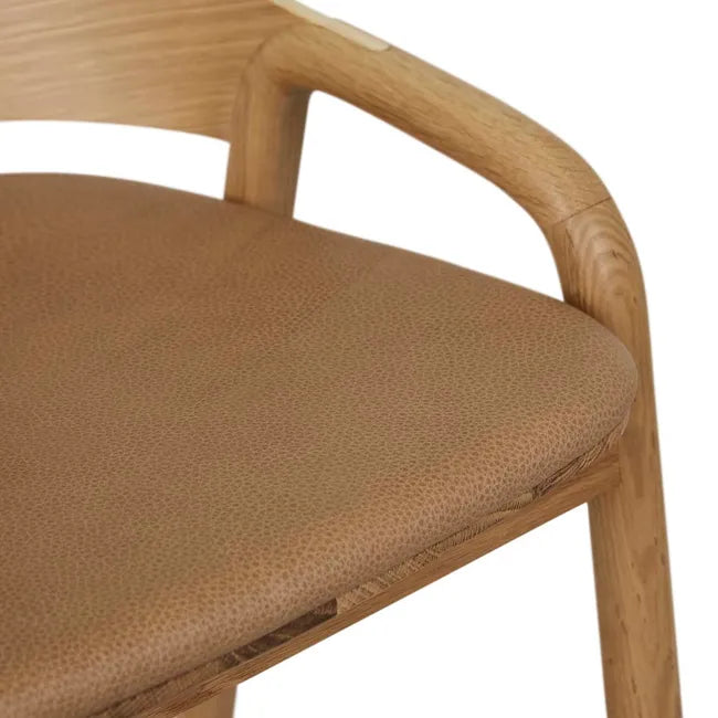 Tolv Inlay Upholstered Barstool