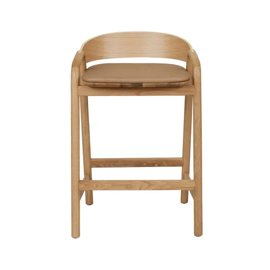 Tolv Inlay Upholstered Barstool