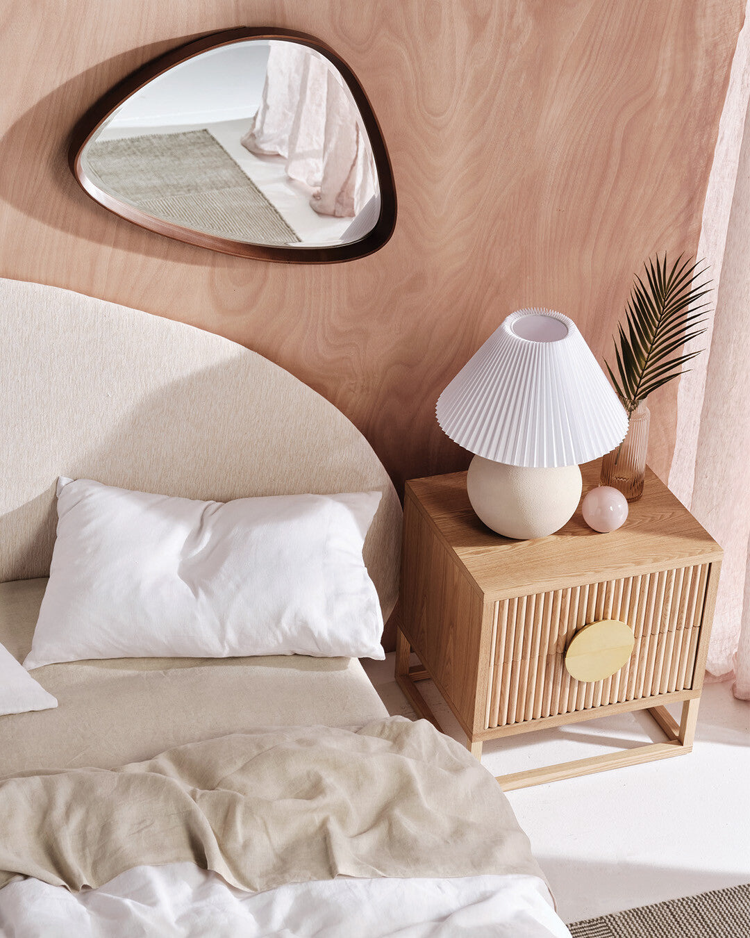 Benjamin Ripple Bedside by GlobeWest from Make Your House A Home Premium Stockist. Furniture Store Bendigo. 20% off Globe West. Australia Wide Delivery.