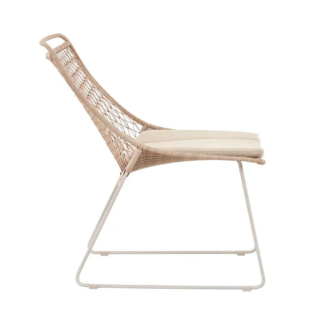 Corsica Sleigh Occasional Chair by GlobeWest from Make Your House A Home Premium Stockist. Outdoor Furniture Store Bendigo. 20% off Globe West. Australia Wide Delivery.