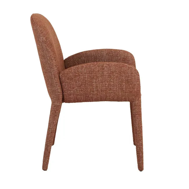 Globewest Jules Dining Chair in Brick
