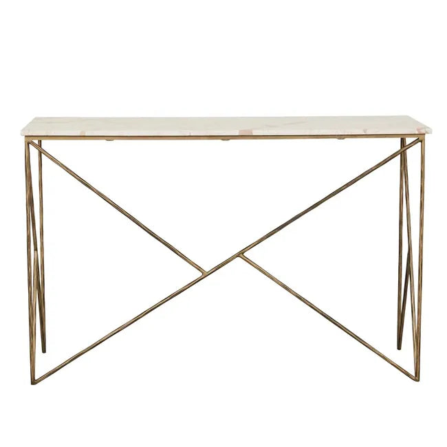 Celeste Allure Marble Console by GlobeWest from Make Your House A Home Premium Stockist. Furniture Store Bendigo. 20% off Globe West Sale. Australia Wide Delivery.