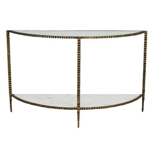 Celeste Crimp Console by GlobeWest from Make Your House A Home Premium Stockist. Furniture Store Bendigo. 20% off Globe West Sale. Australia Wide Delivery.
