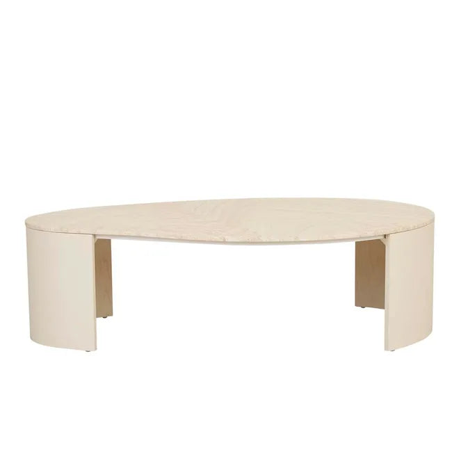 Oberon Curve Marble Coffee Table