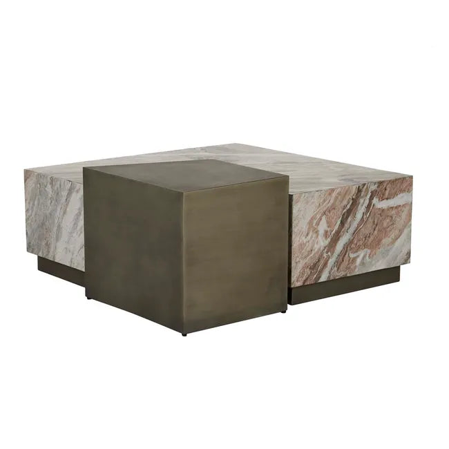 Verona Block Coffee Table by GlobeWest from Make Your House A Home Premium Stockist. Furniture Store Bendigo. 20% off Globe West Sale. Australia Wide Delivery.