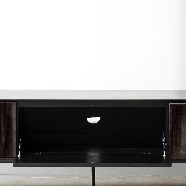 Ethnicraft Teak Grooves TV Cupoard Unit is available from Make Your House A Home, Bendigo, Victoria, Australia