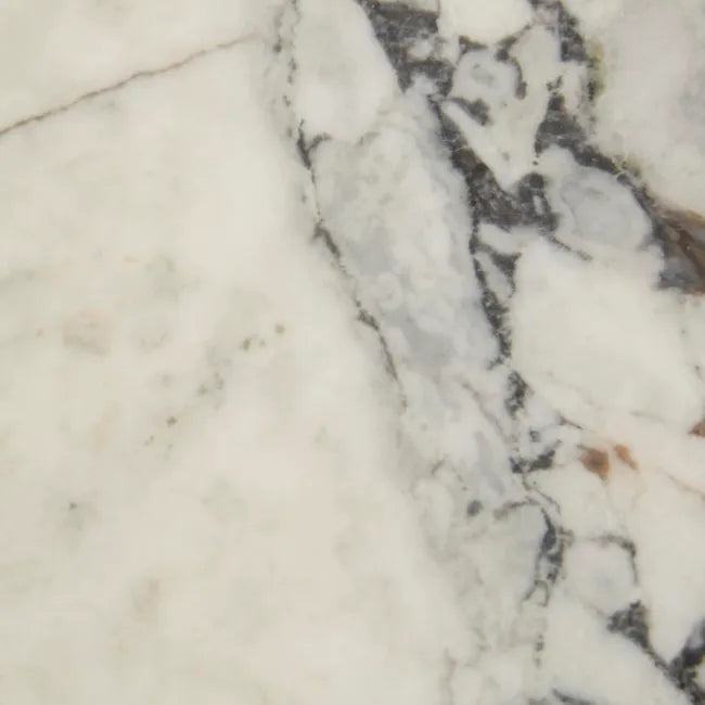 Pluto Oval Marble Side Table