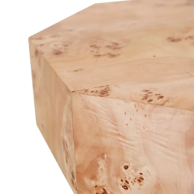 Trove Burl Side Table by GlobeWest