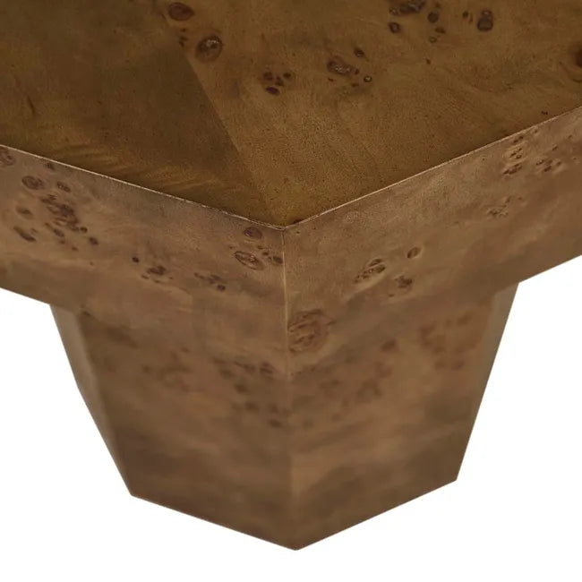 Trove Burl Side Table by GlobeWest