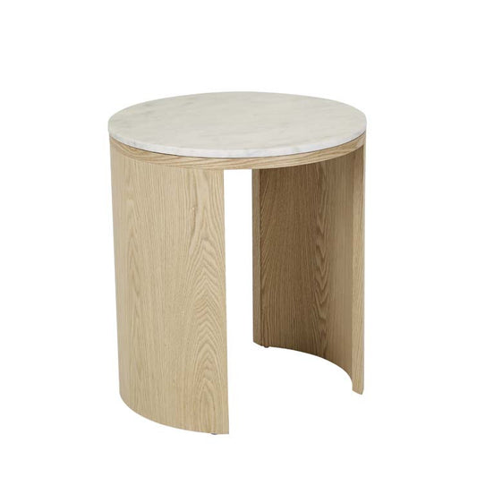 Oberon Crescent Marble Side Table by GlobeWest from Make Your House A Home Premium Stockist. Furniture Store Bendigo. 20% off Globe West Sale. Australia Wide Delivery.