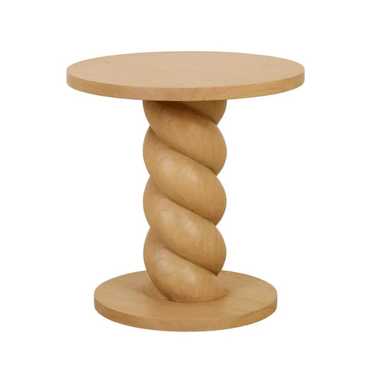 Trove Twist Side Table by GlobeWest