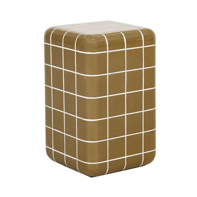 Seville Tile Side Table by GlobeWest from Make Your House A Home Premium Stockist. Furniture Store Bendigo. 20% off Globe West Sale. Australia Wide Delivery.