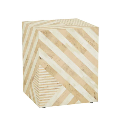 Zafina Abstract Side Table