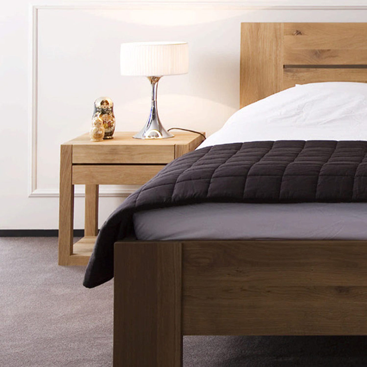 Oak Azur Bedside Table by Ethnicraft Make Your House A Home