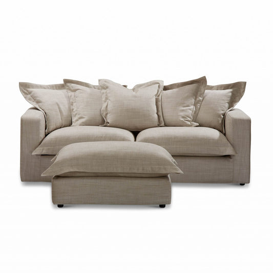 Roseberry Loose Cover Sofa by Molmic available from Make Your House A Home, Furniture Store located in Bendigo, Victoria. Australian Made in Melbourne.