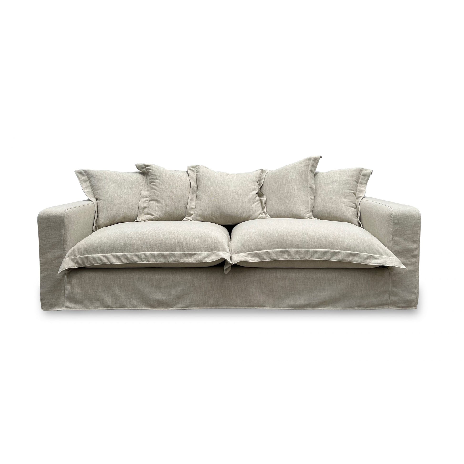 Roseberry Loose Cover Sofa by Molmic available from Make Your House A Home, Furniture Store located in Bendigo, Victoria. Australian Made in Melbourne.