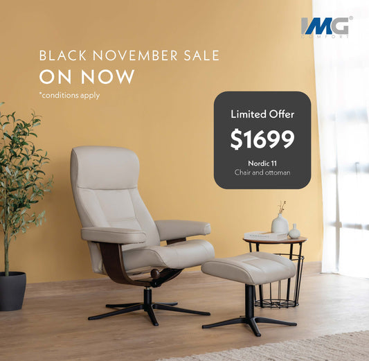 Nordic 11 Chair & Ottoman - Limited Offer!