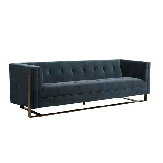 Kennedy Tufted 3 Seater Sofa by GlobeWest from Make Your House A Home Premium Stockist. Furniture Store Bendigo. 20% off Globe West Sale. Australia Wide Delivery.