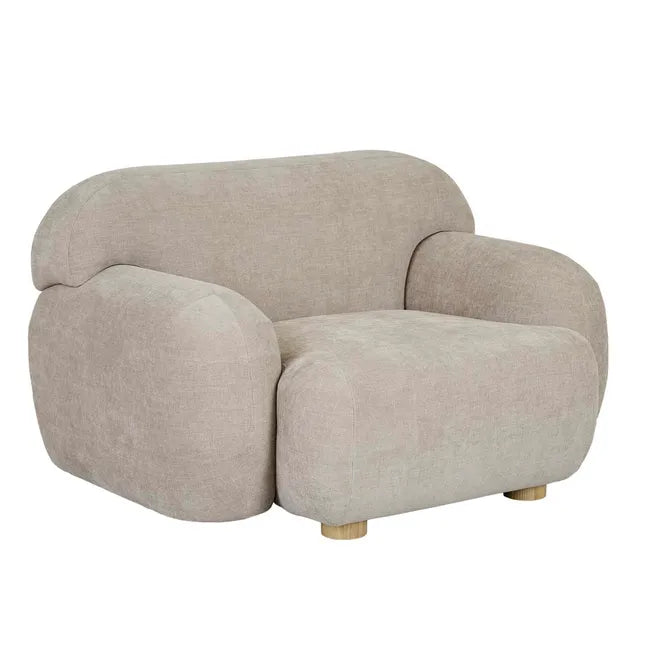 Sidney Plump Sofa Chair by GlobeWest from Make Your House A Home Premium Stockist. Furniture Store Bendigo. 20% off Globe West Sale. Australia Wide Delivery.