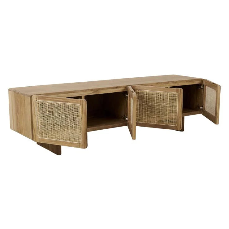 Freya Woven Entertainment Unit by GlobeWest from Make Your House A Home Premium Stockist. Furniture Store Bendigo. 20% off Globe West Sale. Australia Wide Delivery.