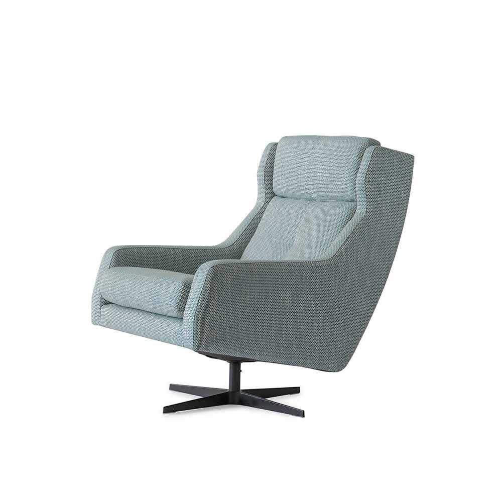 Zac Swivel Occasional Chair by Molmic available from Make Your House A Home, Furniture Store located in Bendigo, Victoria. Australian Made in Melbourne.