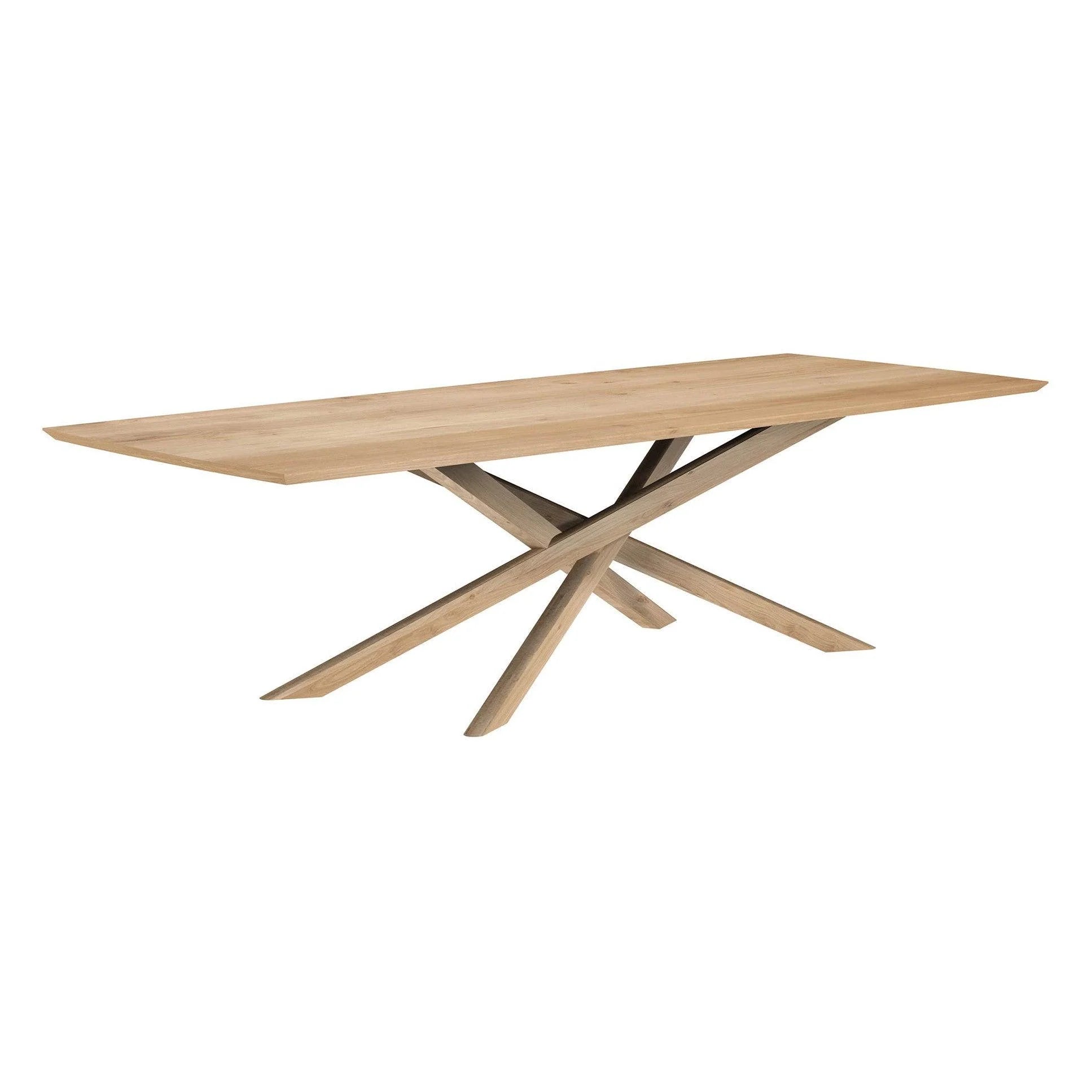 Ethnicraft Oak Mikado Rectangular Dining Table available from Make Your House A Home, Bendigo, Victoria, Australia