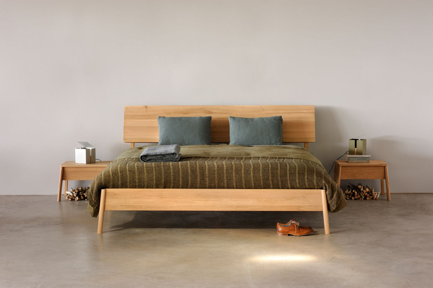 Ethnicraft Oak Air Bed is available from Make Your House A Home, Bendigo, Victoria, Australia