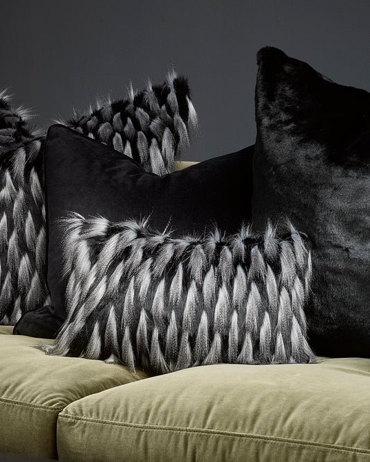 Heirloom Guinea Fowl Cushions in Faux Fur are available from Make Your House A Home Premium Stockist. Furniture Store Bendigo, Victoria. Australia Wide Delivery. Furtex Baya.
