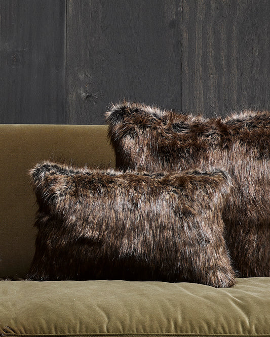 Heirloom Husky Cushions in Faux Fur are available from Make Your House A Home Premium Stockist. Furniture Store Bendigo, Victoria. Australia Wide Delivery. Furtex Baya.