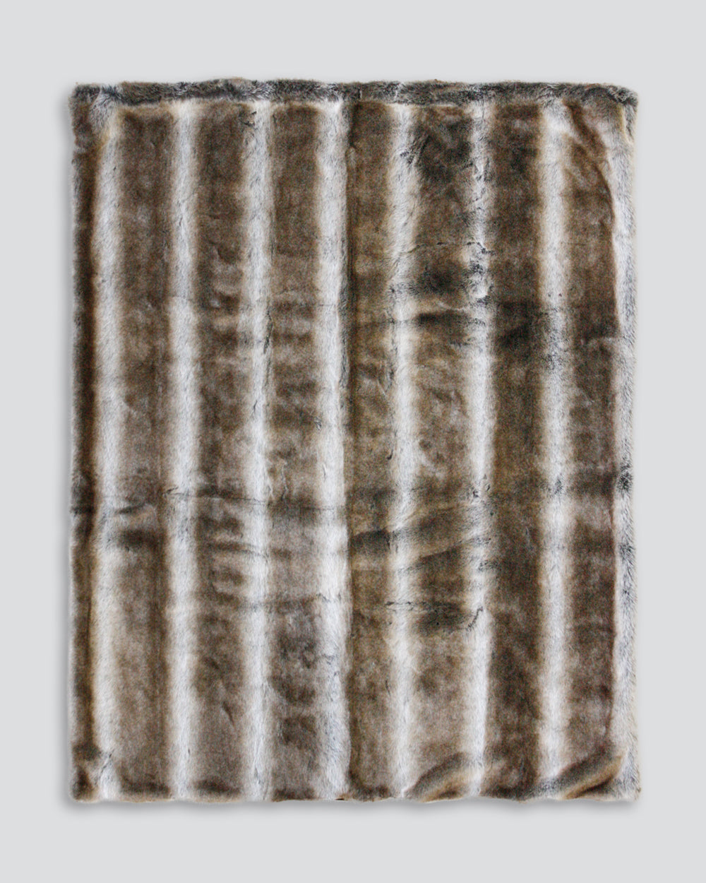 Heirloom Striped Elk Throw Rug Blanket in Faux Fur is available from Make Your House A Home Premium Stockist. Furniture Store Bendigo, Victoria. Australia Wide Delivery.
