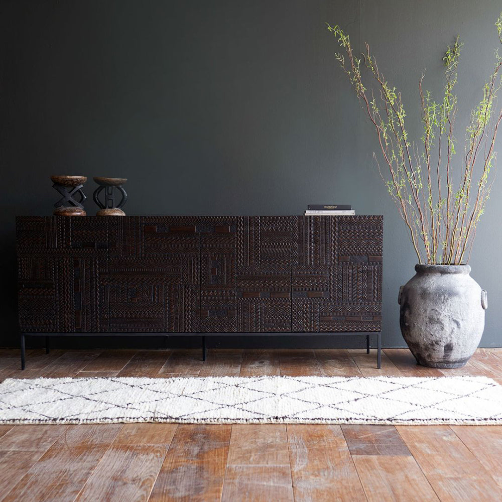 Ethnicraft Teak Ancestor Tabwa Sideboard Buffet is available from Make Your House A Home, Bendigo, Victoria, Australia