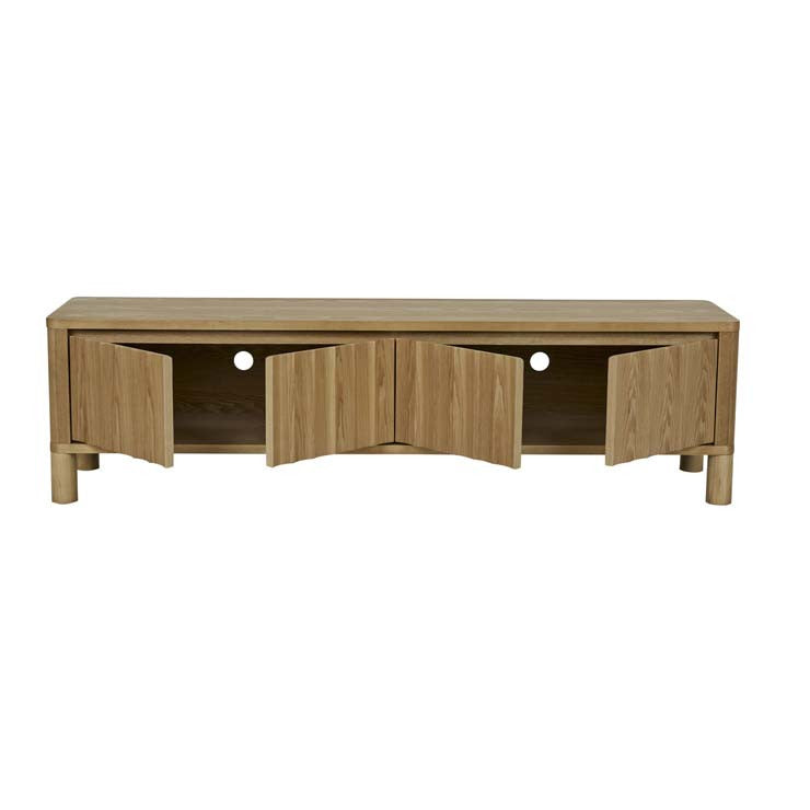 Oliver Fluted Entertainment Unit by GlobeWest from Make Your House A Home Premium Stockist. Furniture Store Bendigo. 20% off Globe West Sale. Australia Wide Delivery.