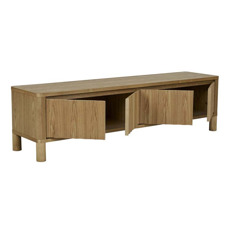 Oliver Fluted Entertainment Unit by GlobeWest from Make Your House A Home Premium Stockist. Furniture Store Bendigo. 20% off Globe West Sale. Australia Wide Delivery.