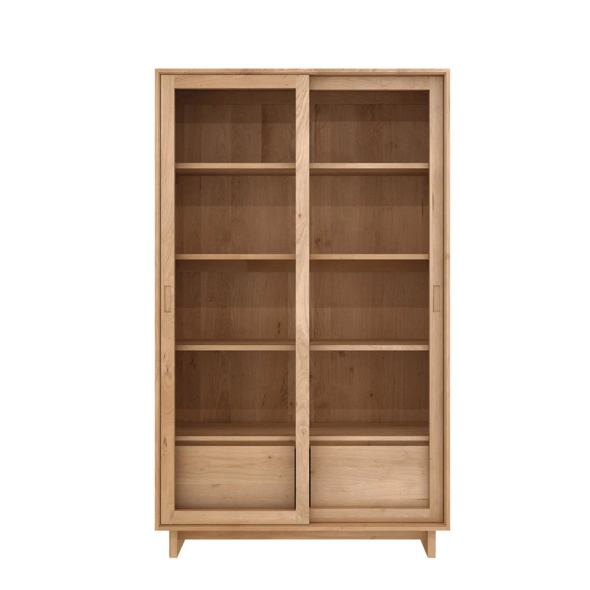 Ethnicraft Oak Wave Storage Display Cabinet available from Make Your House A Home, Bendigo, Victoria, Australia