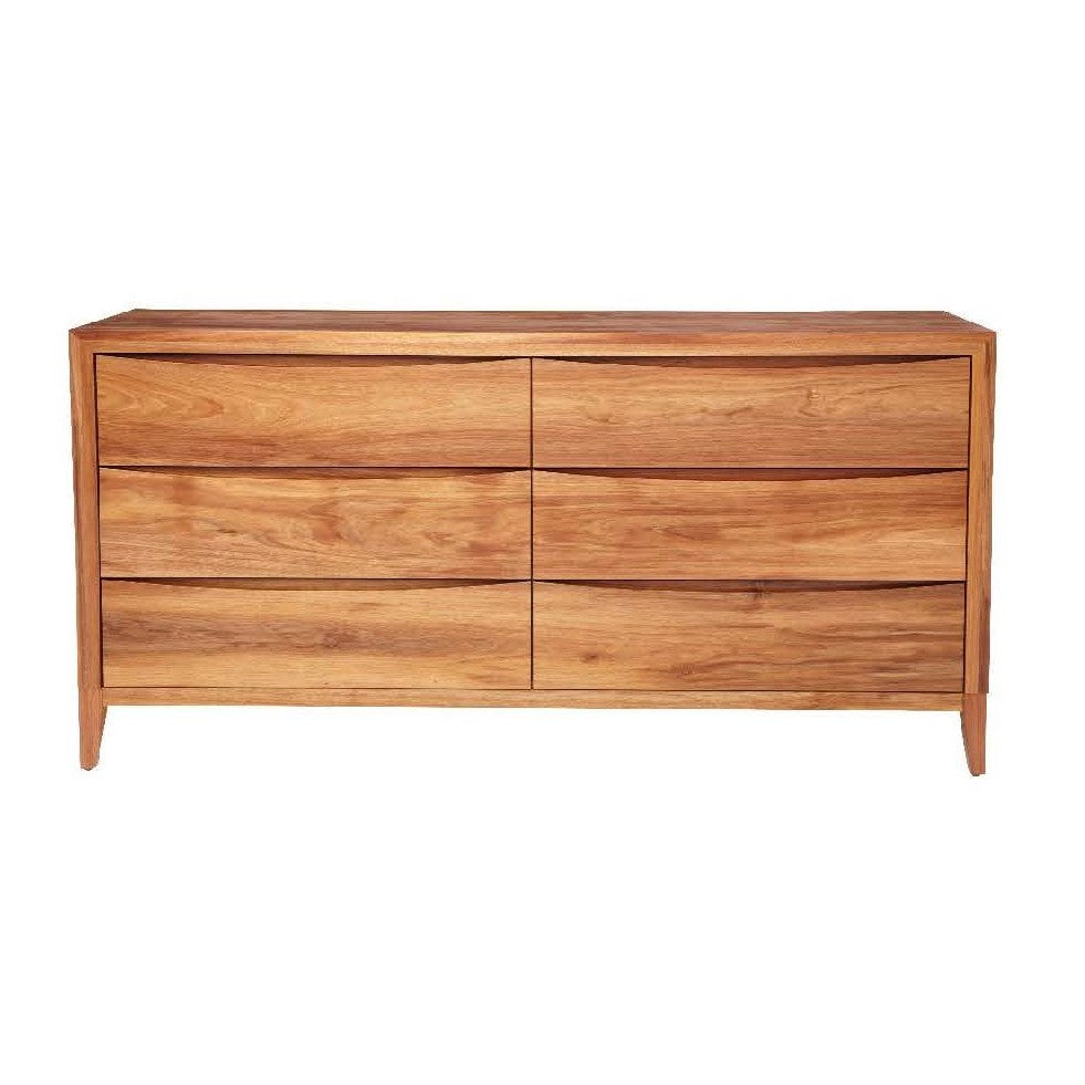 Bolton Bedroom Dresser in solid Tasmanian Blackwood available at Make Your House A Home. Furniture Store Bendigo. Astra Australian Made Timber Furniture.