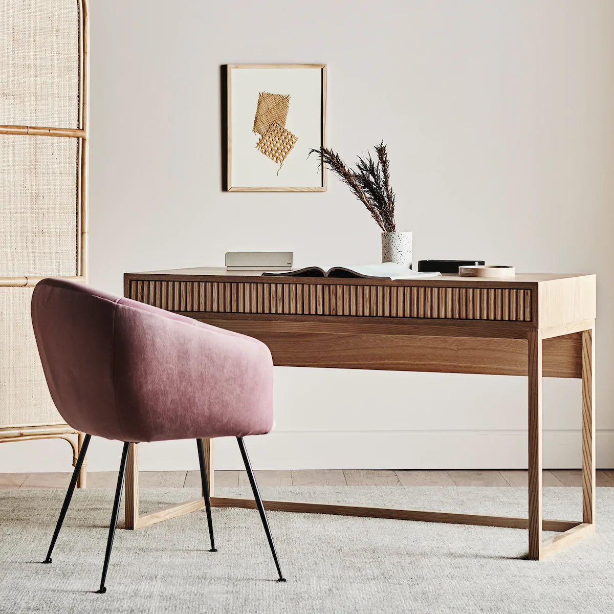 Benjamin Ripple Desk by GlobeWest from Make Your House A Home Premium Stockist. Furniture Store Bendigo. 20% off Globe West. Australia Wide Delivery.