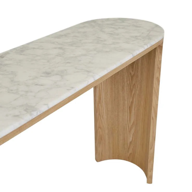 Classique Oval Marble Console