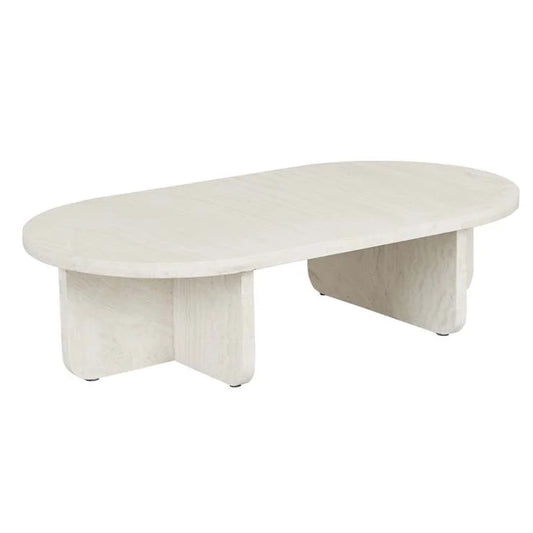 Amara Curve Oval Coffee Table by GlobeWest from Make Your House A Home Premium Stockist. Furniture Store Bendigo. 20% off Globe West. Australia Wide Delivery.