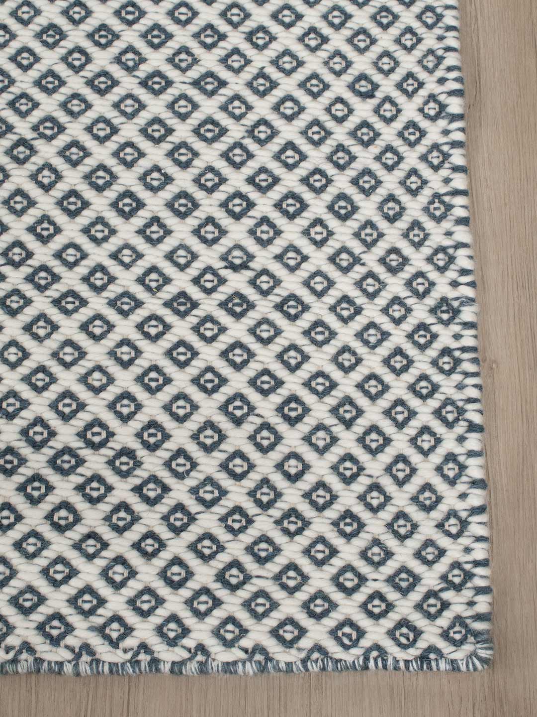 Rubick Blue Ivory Rug 20% off from the Rug Collection Stockist Make Your House A Home, Furniture Store Bendigo. Free Australia Wide Delivery
