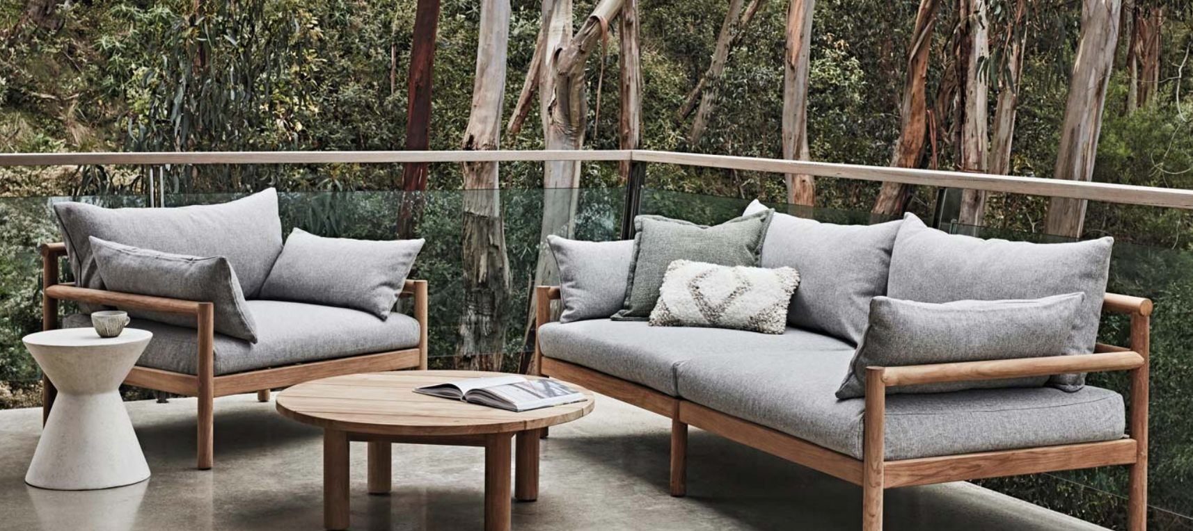Granada Hourglass Side Table by GlobeWest from Make Your House A Home Premium Stockist. Outdoor Furniture Store Bendigo. 20% off Globe West. Australia Wide Delivery.