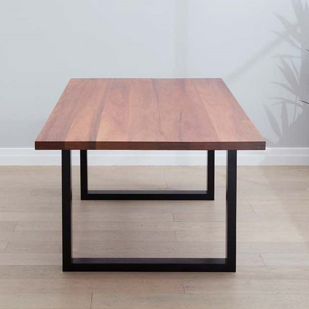 Waratah Dining Table in solid Tasmanian Blackwood or Tas Oak available at Make Your House A Home. Furniture Store Bendigo. Astra Australian Made Timber Furniture.