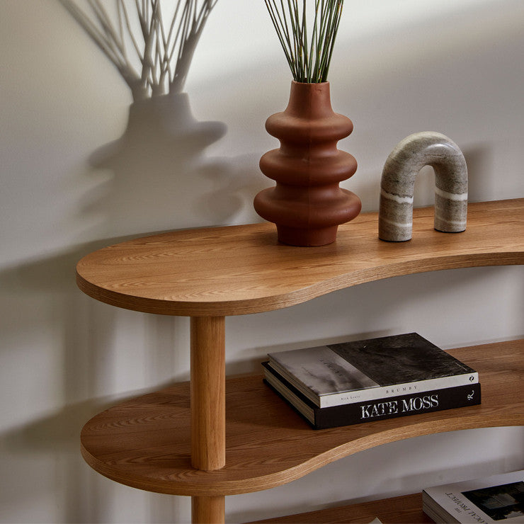 Bowie Low Bookshelf by GlobeWest from Make Your House A Home Premium Stockist. Furniture Store Bendigo. 20% off Globe West Sale. Australia Wide Delivery.